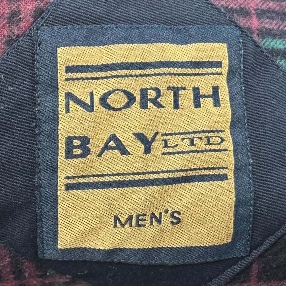 Vtg North Bay Ltd Canvas Utility Vest Warm Insulated Outdoor Workwear View 6
